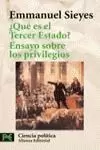 ¿QUÉ ES EL TERCER ESTADO? ¿QUÉ ES EL TERCER ESTADO?