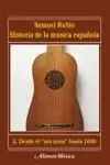HISTORIA DE LA MUSICA ESPAÑOLA
