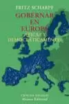 GOBERNAR EN EUROPA GOBERNAR EN EUROPA