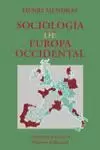 SOCIOLOGIA DE EUROPA OCCIDENTA SOCIOLOGIA DE EUROPA OCCIDENTA