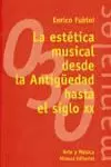 ESTETICA MUSICAL ANTIGUEDAD S.