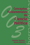 CONCEPTOS FUNDAMENTALES DE CIENCIA POLÍTICA