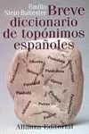BREVE DICCIONARIO TOPONIMOS ES BREVE DICCIONARIO TOPONIMOS ES