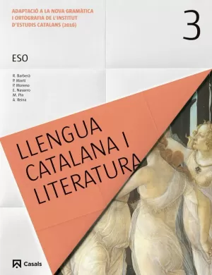 LLENGUA CATALANA I LITERATURA 3. ADAPTACIÓ A LA NOVA NORMATIVA DE L'IEC