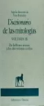 DICCIONARIO MITOLOGIAS VOL.3