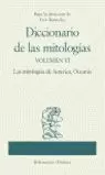 DICCIONARIO DE MITOLOGIAS VOL VI