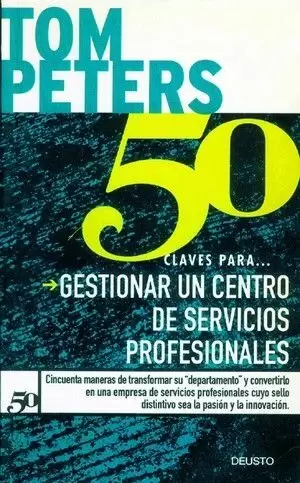 50 CLAVES PARA GESTIONAR UN CENTRO DE SERVICIOS