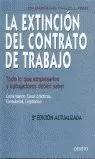 EXTINCION DEL CONTRATO DE TRABAJO 2ED
