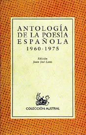 ANTOLOGIA POESIA ESPAÑOLA 60-7