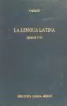 LENGUA LATINA LIBROS V-VI