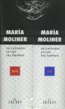 DICCIONARIO MOLINER DE USO DEL ESPAÑOL (CAJA 2 VOLS.)