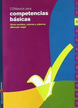 CUADERNO 3 COMPETENCIAS BÁSICAS, EDUCACIÓN PRIMARIA.