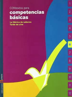 CUADERNO 6 COMPETENCIAS BÁSICAS, EDUCACIÓN PRIMARIA.