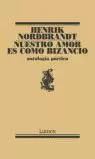NUESTRO AMOR ES COMO BIZANCIO. ANTOLOGIA NUESTRO AMOR ES COMO BIZANCIO. ANTOLOGIA