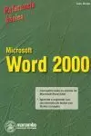 WORD 2000 REFERENCIA BASICA WORD 2000 REFERENCIA BASICA