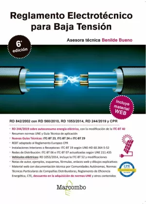 REGLAMENTO ELECTROTÉCNICO PARA BAJA TENSIÓN 6ª ED. REGLAMENTO ELECTROTÉCNICO PARA BAJA TENSIÓN 6ª ED.