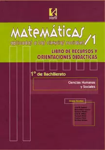 GUIA DID MATEMATICAS 1º BACHILLERATO APLICADA CIEN