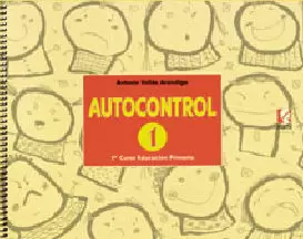 AUTOCONTROL 1 - 1º CURSO EDU PRIMARIA