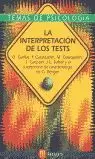 INTERPRETACION DE LOS TESTS,LA INTERPRETACION DE LOS TESTS,LA