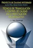 TECNICAS TRIANGULACION Y CONTROL CALIDAD INVESTIGA