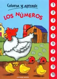 NUMEROS COLOREA Y APRENDE