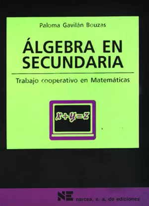 ALGEBRA EN SECUNDARIA