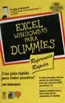 EXCEL WINDOWS 95 DUMMIES EXCEL WINDOWS 95 DUMMIES