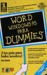 WORD WINDOWS 95-DUMMIES