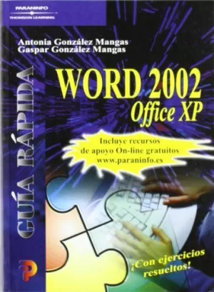 WORD 2002 OFFICE XP GUIA RAPIDA