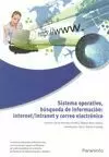 SISTEMA OPERATIVO, BÚSQUEDA DE LA INFORMACIÓN: INTERNET/INTRANET Y CORREO ELECTRÓNICO. WINDOWS 7, OUTLOOK 2007