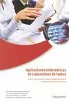 APLICACIONES INFORMÁTICAS DE TRATAMIENTO DE TEXTOS. MICROSOFT WORD 2007