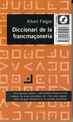 DICCIONARI DE LA FRANCMAÇONERIA