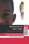 MECANOSCRIT DEL SEGON ORIGEN MECANOSCRIT DEL SEGON ORIGEN