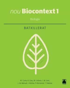 NOU BIOCONTEXT 1. BIOLOGIA - EDICIÓ 2016