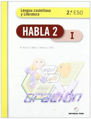 (12).HABLA 2º.ESO (LENGUA *TRIMESTRAL* Y LITERATUR