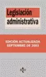 LEGISLACION ADMINISTRATIVA 2003
