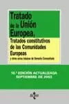 TRATADO DE LA UNION EUROPEA, TRATADOS CONSTITUTIVOS DE LAS COMUNI
