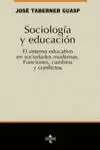 SOCIOLOGIA Y EDUCACION