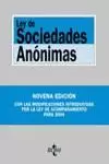 LEY DE SOCIEDADES ANONIMAS 9ED 2004