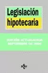 LEGISLACION HIPOTECARIA N9 2004