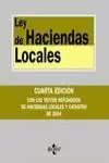 LEY DE HACIENDAS LOCALES 4ED