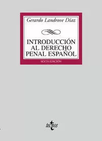INTRODUCCION DERECHO PENAL ESPAÑOL 6ª EDICION