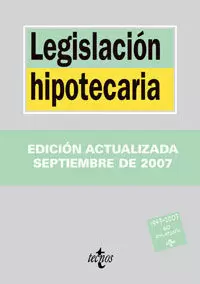 LEGISLACIÓN HIPOTECARIA