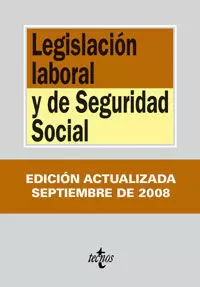 LEGISLACIÓN LABORAL Y DE SEGURIDAD SOCIAL 2008