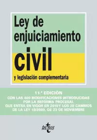 LEY DE ENJUICIAMIENTO CIVIL LEY DE ENJUICIAMIENTO CIVIL