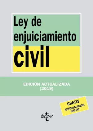 LEY DE ENJUICIAMIENTO CIVIL 2019