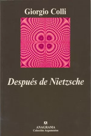 DESPUES DE NIETZSCHE