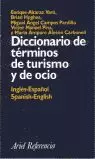 DICCIONARIO TERMINOS TURISMO Y