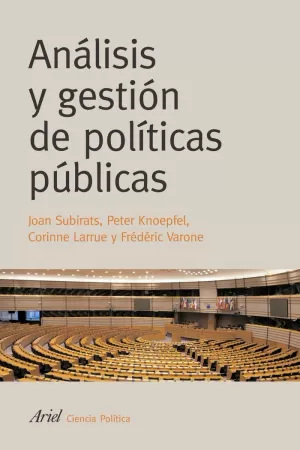 ANALISIS Y GESTION DE POLITICAS PUBLICAS