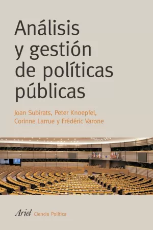 ANALISIS Y GESTION DE POLITICAS PUBLICAS ANALISIS Y GESTION DE POLITICAS PUBLICAS